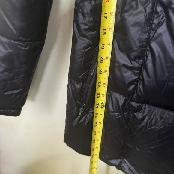 Lafuma Down Puffer Jacket Coat Zip Pockets Lightweight Warm Snow Cold Black XL - Picture 16 of 16